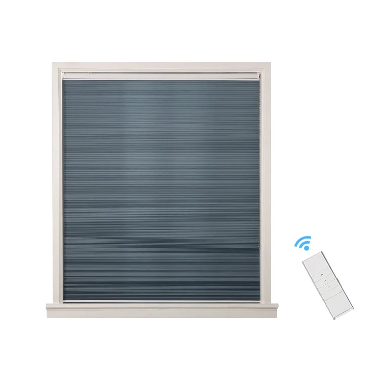 Motorized Top Down Andelectric Day And Night Cordless Bottom Up Honeycomb Blinds Automatic Cellular Shades