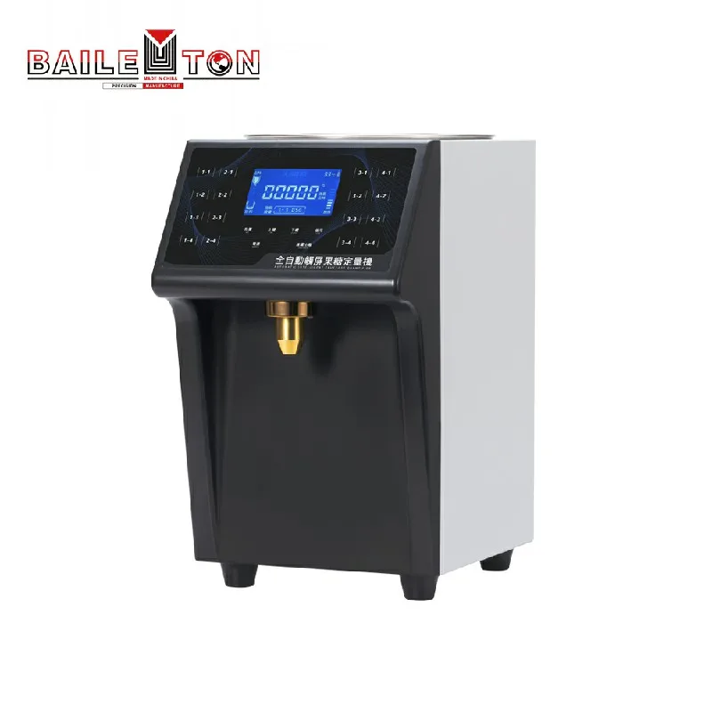 Hot Selling Catering Equipment Full Automatic Fructose Filling Syrup Dispenser Machine Bubble Milk Tea