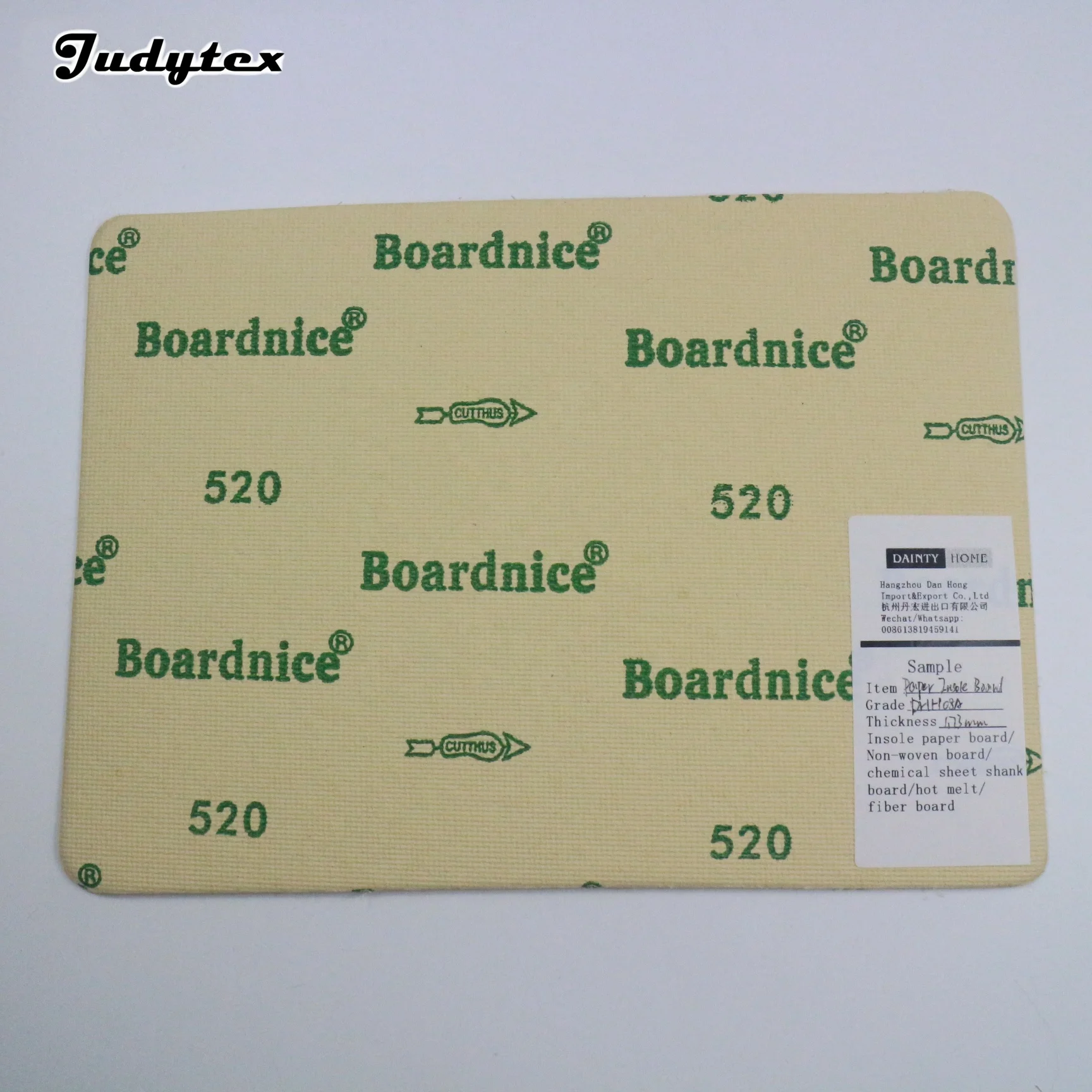 Boardnice 520 shoe cellulose insole paper board making materials