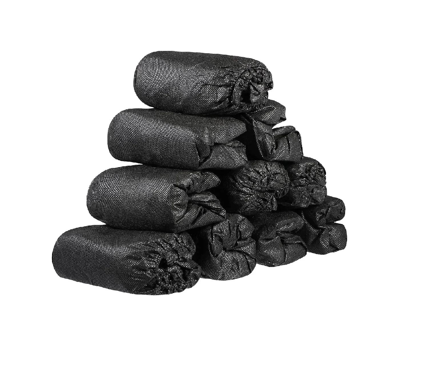 TOPMED Black Hot Sale Waterproof Slip-Resistant Disposable Overshoes Protective Wholesale Shoe Covers for Household