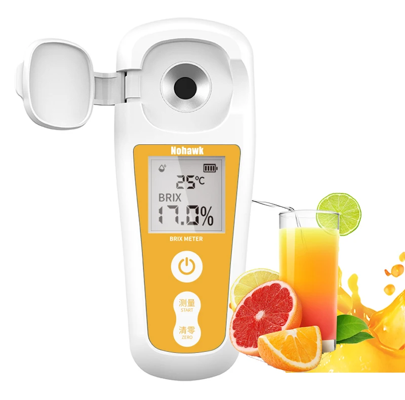 alcohol beer digital portable auto refractometer brix meter in digital