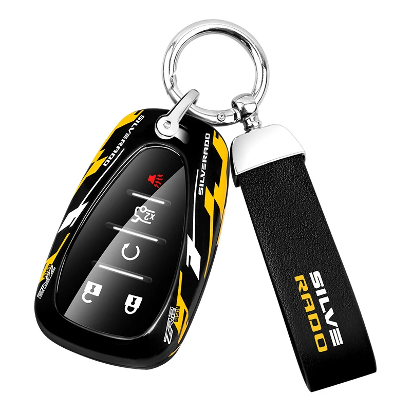 Car Key Accessories New Luxury ABS Car Key Holder Custom Car Key Case Cover For Chevrolet  Malibu Equinox Cruze Spark