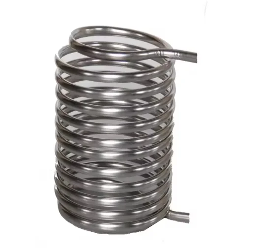 High Quality Stainless Steel Coil Heat Exchanger In-Tube Heat Pump System Manual Power Source Refrigerator Parts