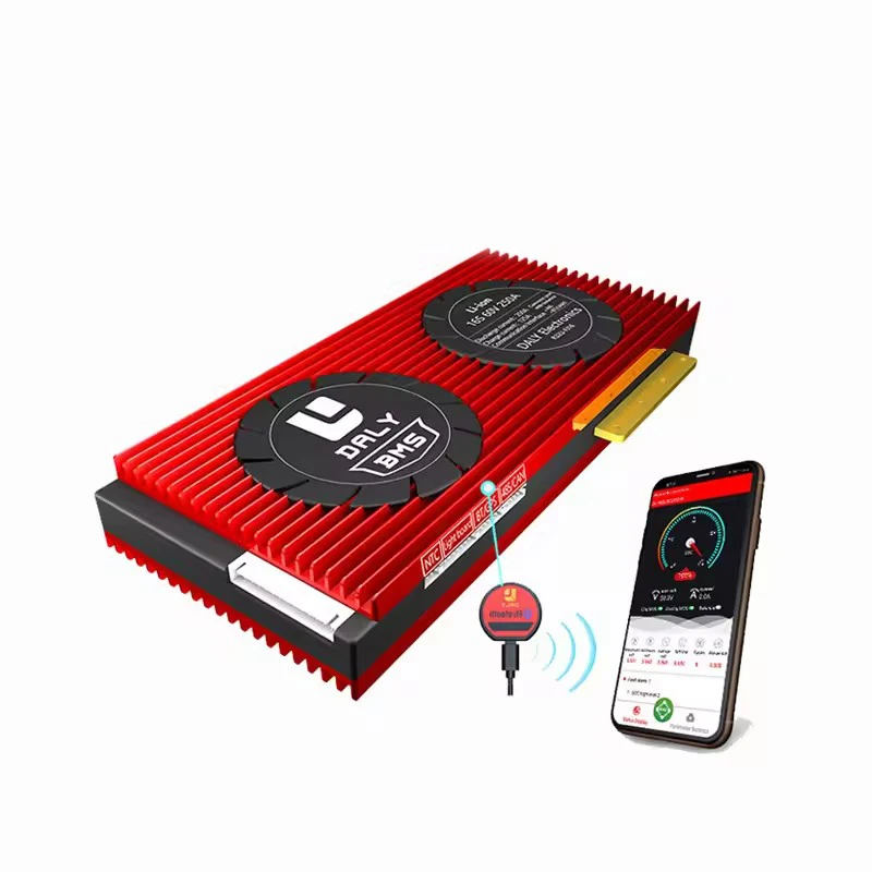 Lifepo4 BMS 20A/40A/60A/100A/150A/200A/250A Daly Lithium BMS 12v 24v 36v 48v 60v 72v Battery Management System