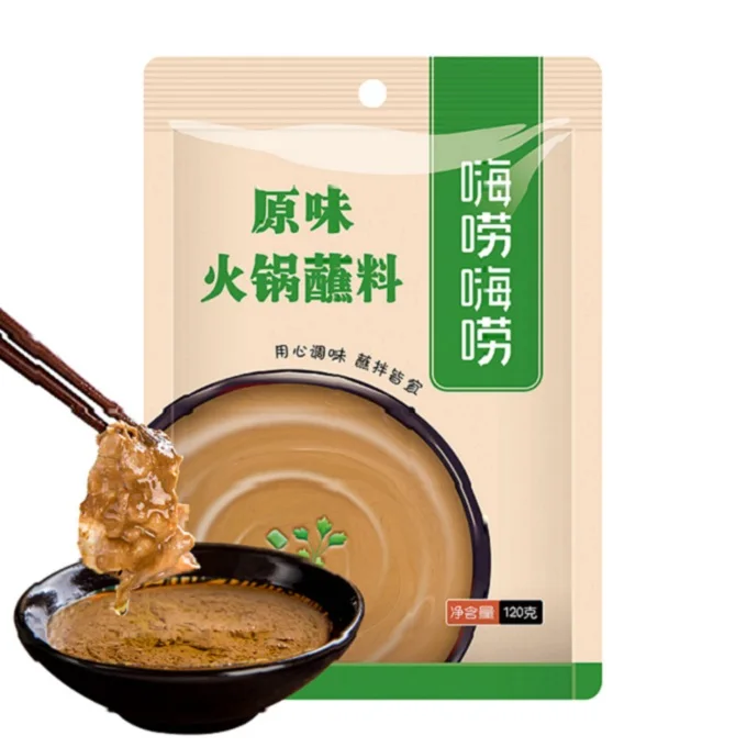 
Good Price 120g Dark Liquid Convenient Bagged Hot Pot Sauce for Food 