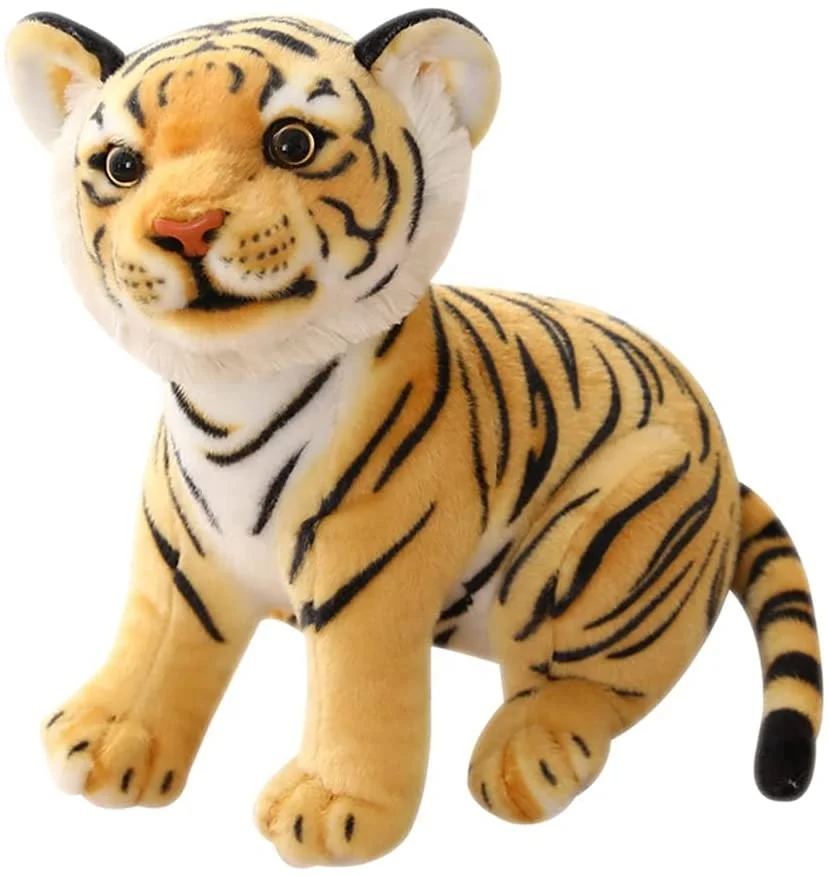 2022 Chinese New Year Shanghai Xinmeng Cute lifelike stuffed animal toy tiger