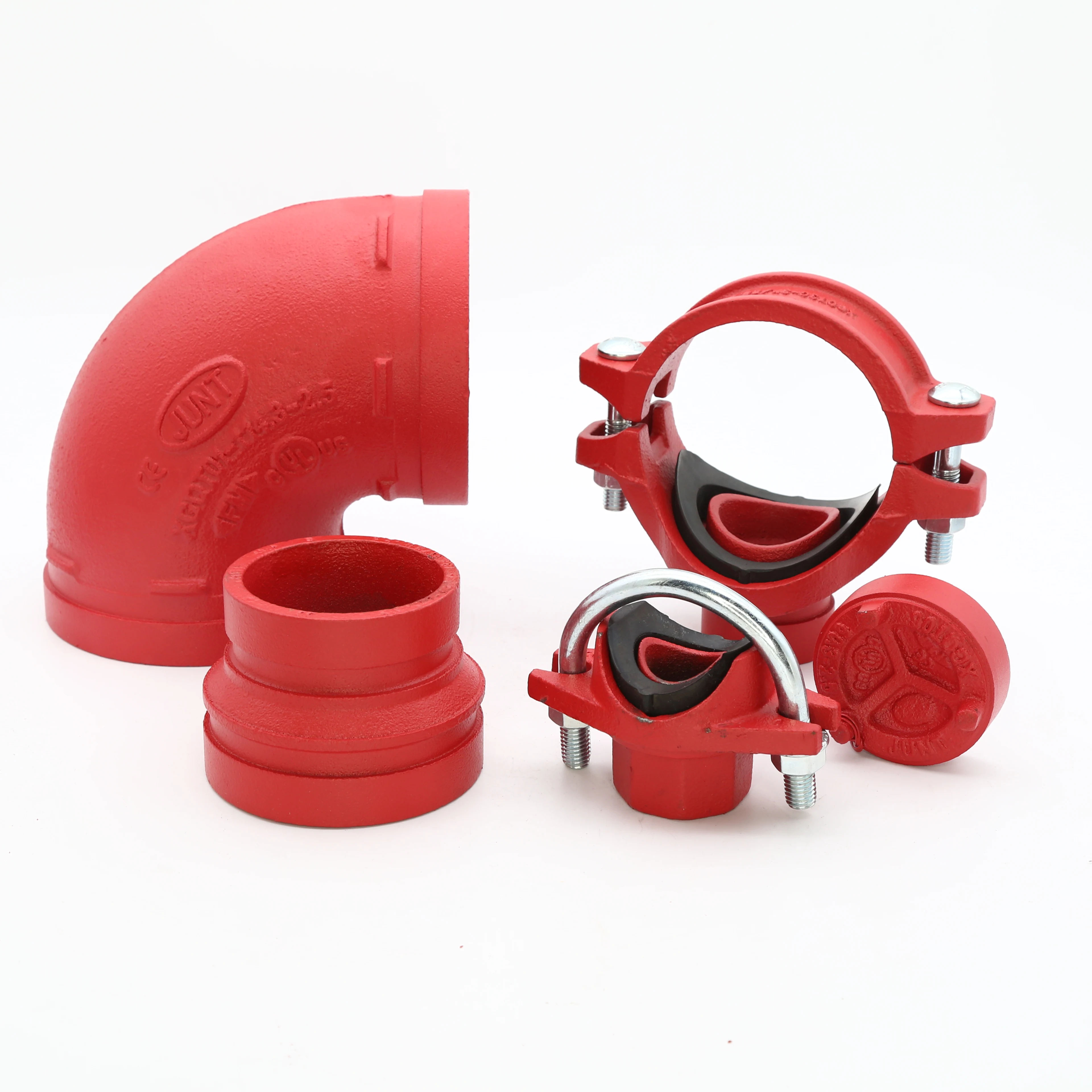 UL FM CE Fire fighting grooved coupling for pipe
