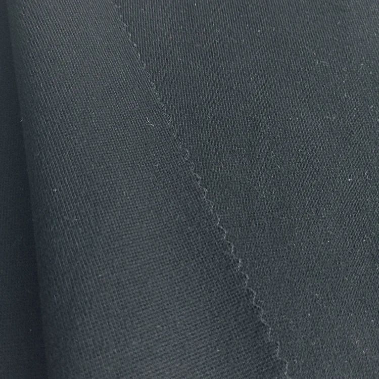 china suppliers wholesale inventory heavy knitting fabric 97/3 cotton spandex 1*1 rib for dress