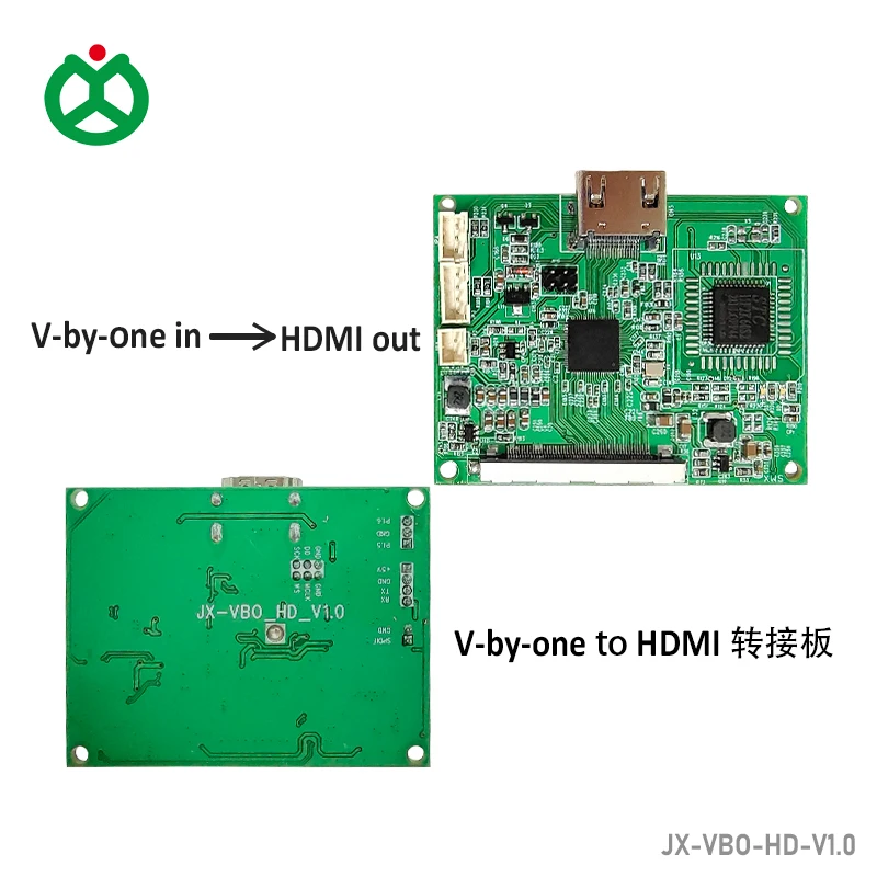 
JX-VB1-HD V by 1 to HD MI Signal converter bridge board For LCD screen 4K 3840*2160 resolution 