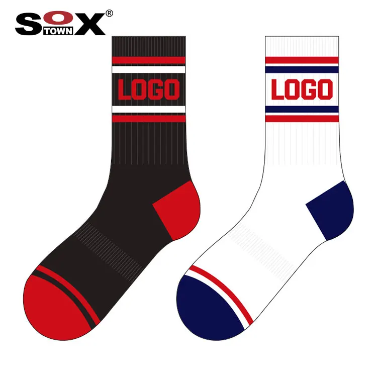 Soxtown Design 2022 Men Sport Sock No Show Ankle Crew Over Knee Kid Adult Socks Custom Logo