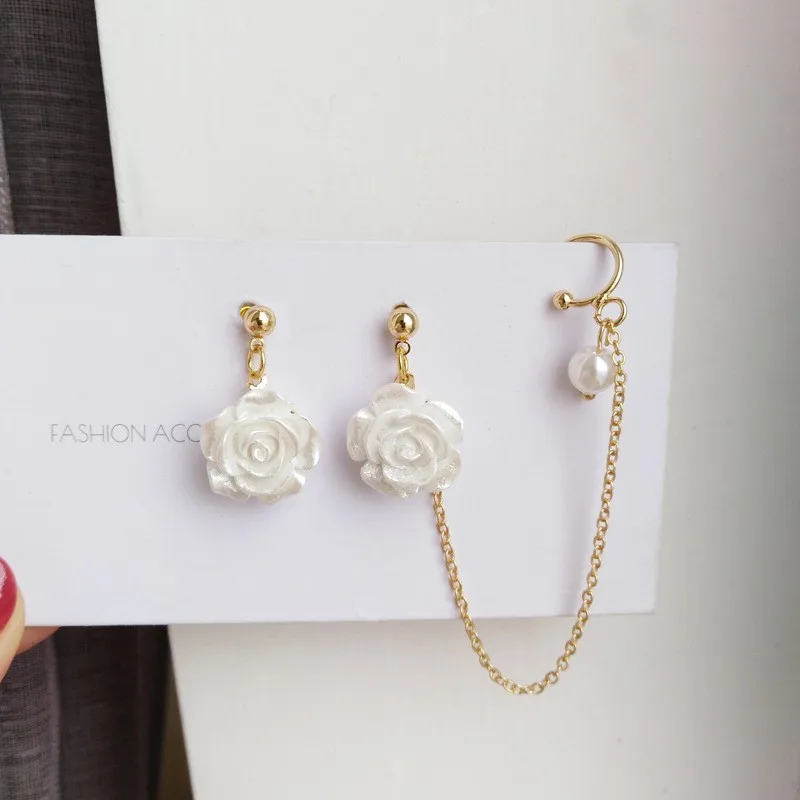 Stud Cute Surgical Wholesale Set Plastic Filled Gold Plated Waterproof Hooks Snap Hypoallergenic Earrings