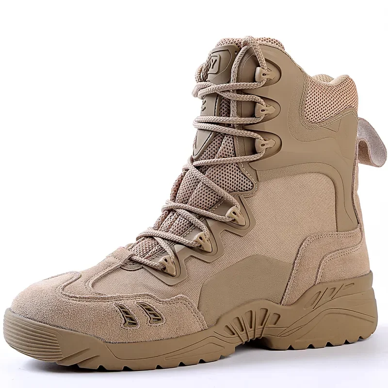 JY High-quality Breathable Durable Tactical Outdoor Shoes Mens Boot