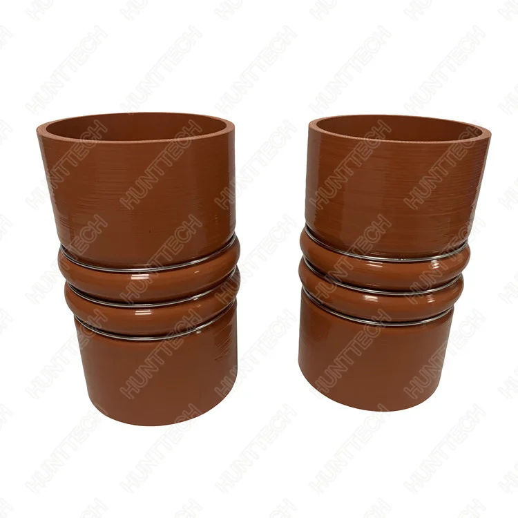 Multi Color 2 Hump 3 Rings Durable Hump Silicone Rubber Hose Hose Silicone Bellows Intercooler Hose