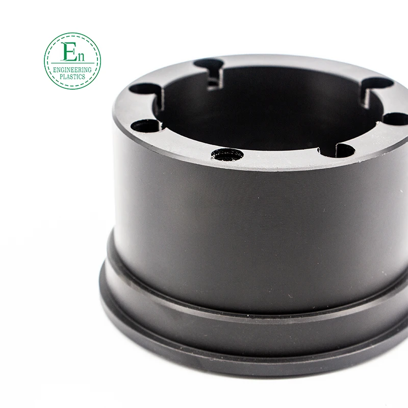 POM special shaped parts CNC machining Nylon auto parts Plastic parts processing pipe sleeve PTFE plastic bushing accessories