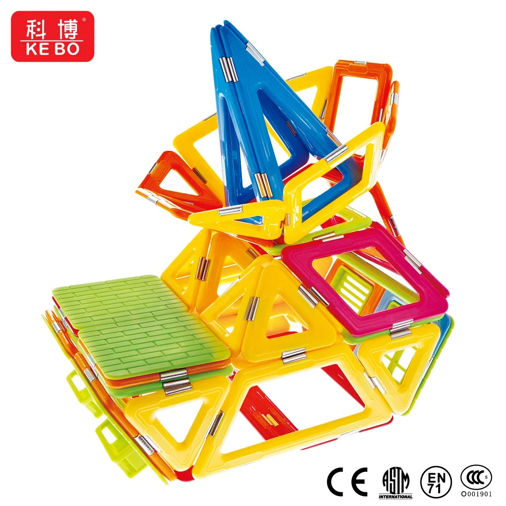 KEBO Magnetic building blocks/educational toys for kids creative&imaginative stem related