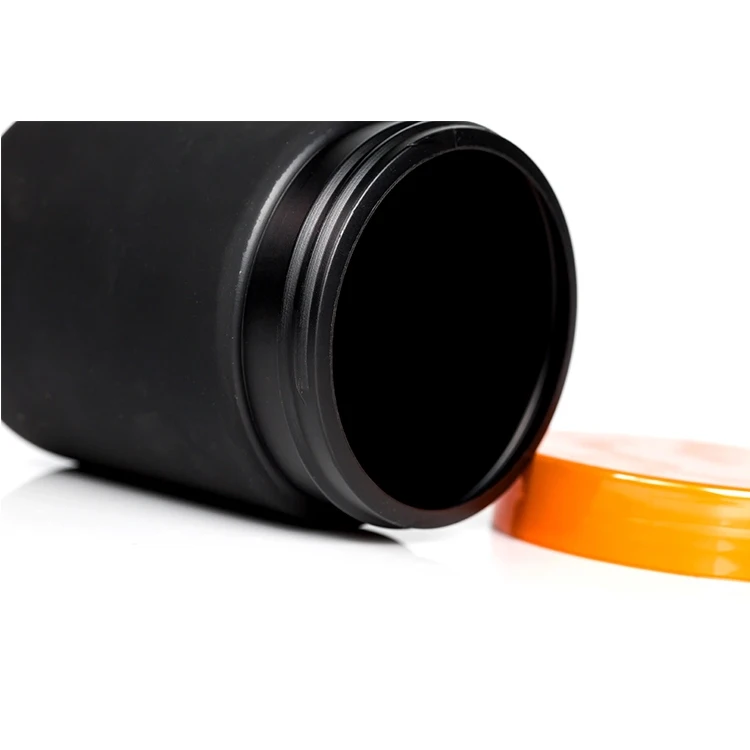 Empty Hdpe Plastic Protein Powder Container Supplement Bottle  500ml-1000ml with Lids