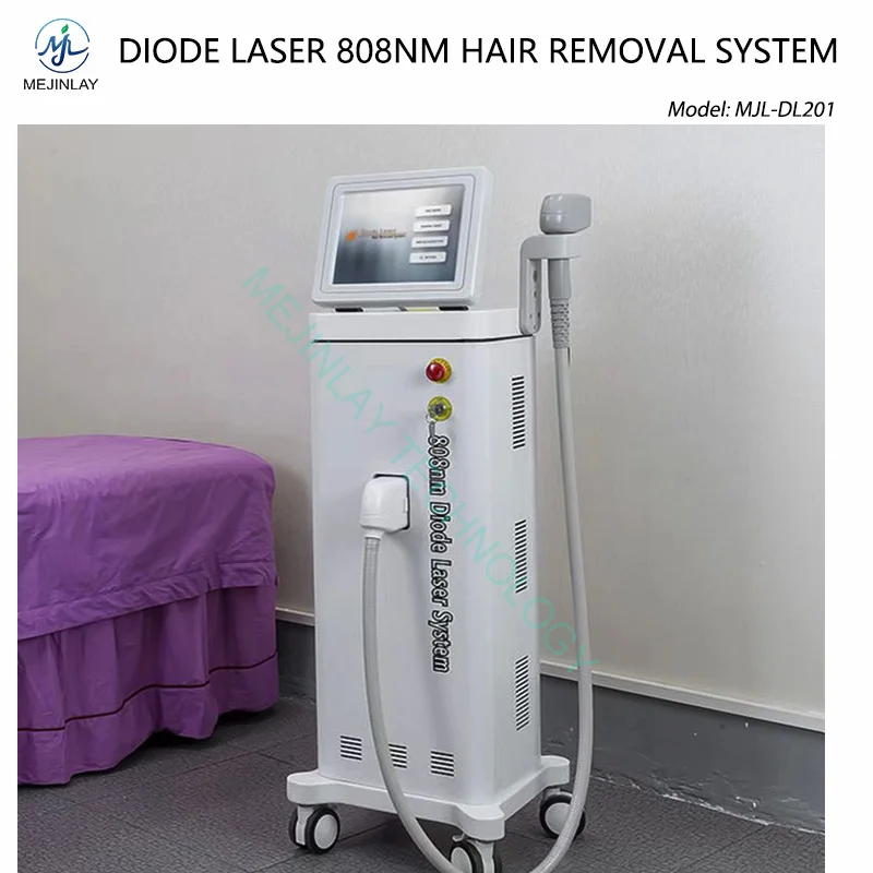 Permanent Hair Remover Diode Laser 808nm Beauty  Painless Hair Removal with Cooling Technology Machine