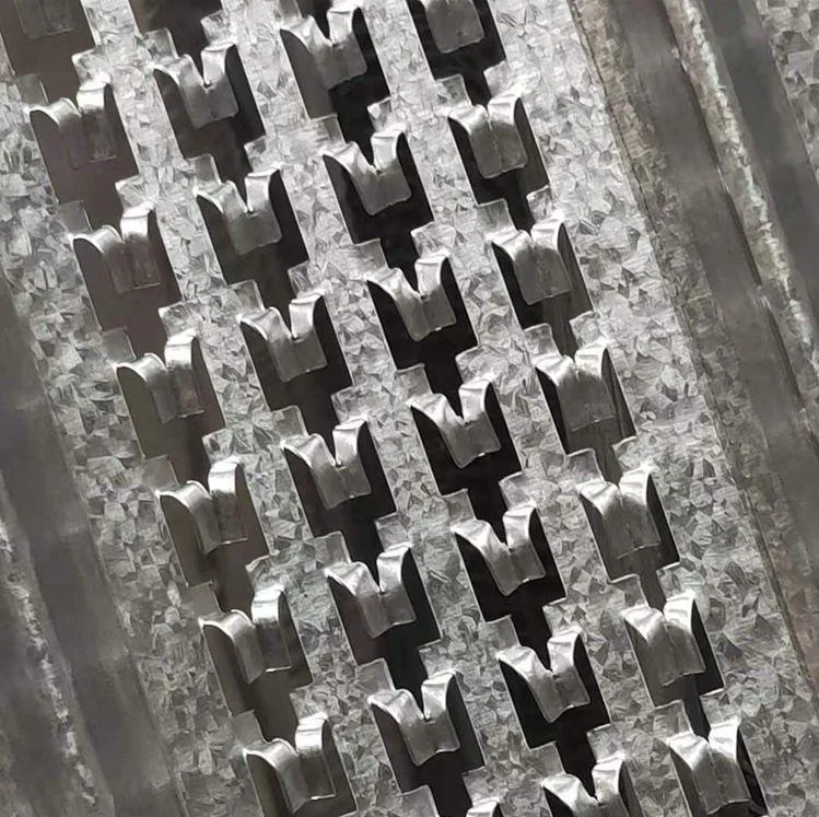 Construction Steel Mesh Flat Rib Galvanized Expanded Metal Lath  Hy-Ribbed Formwork