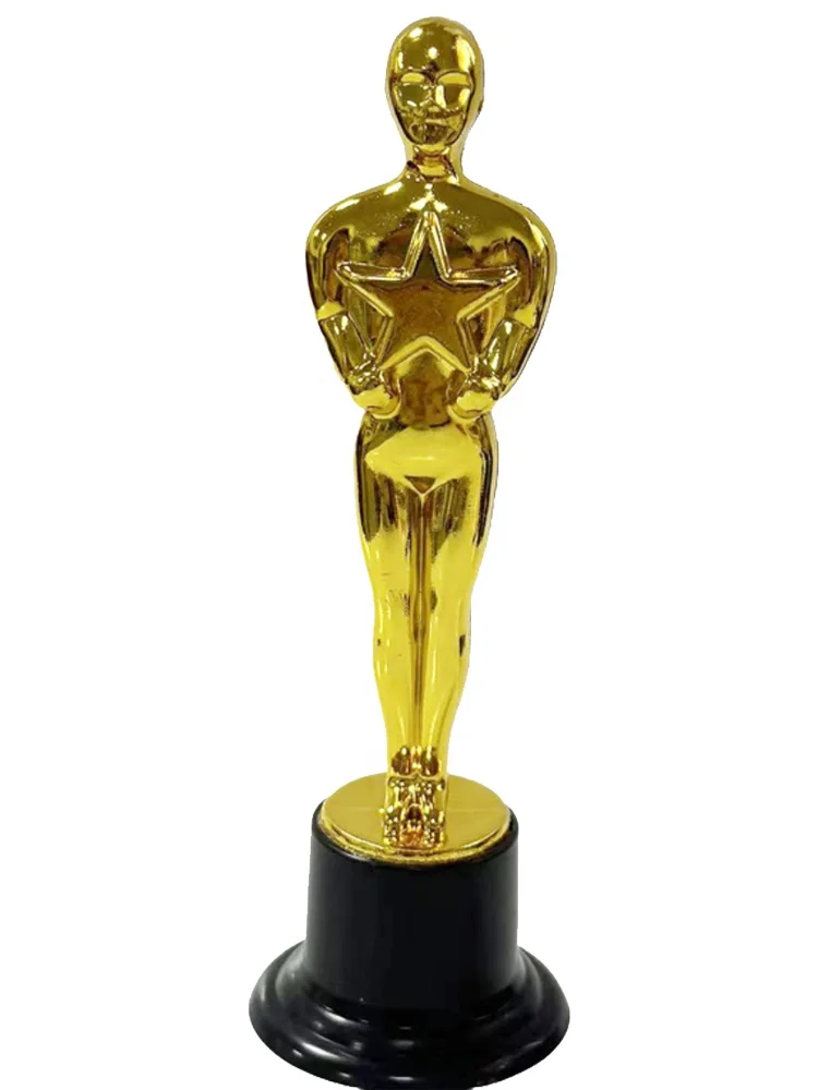 gold Awards 6 inch Oscar Hollywood Award Trophies Small Trophy Cup for Kids