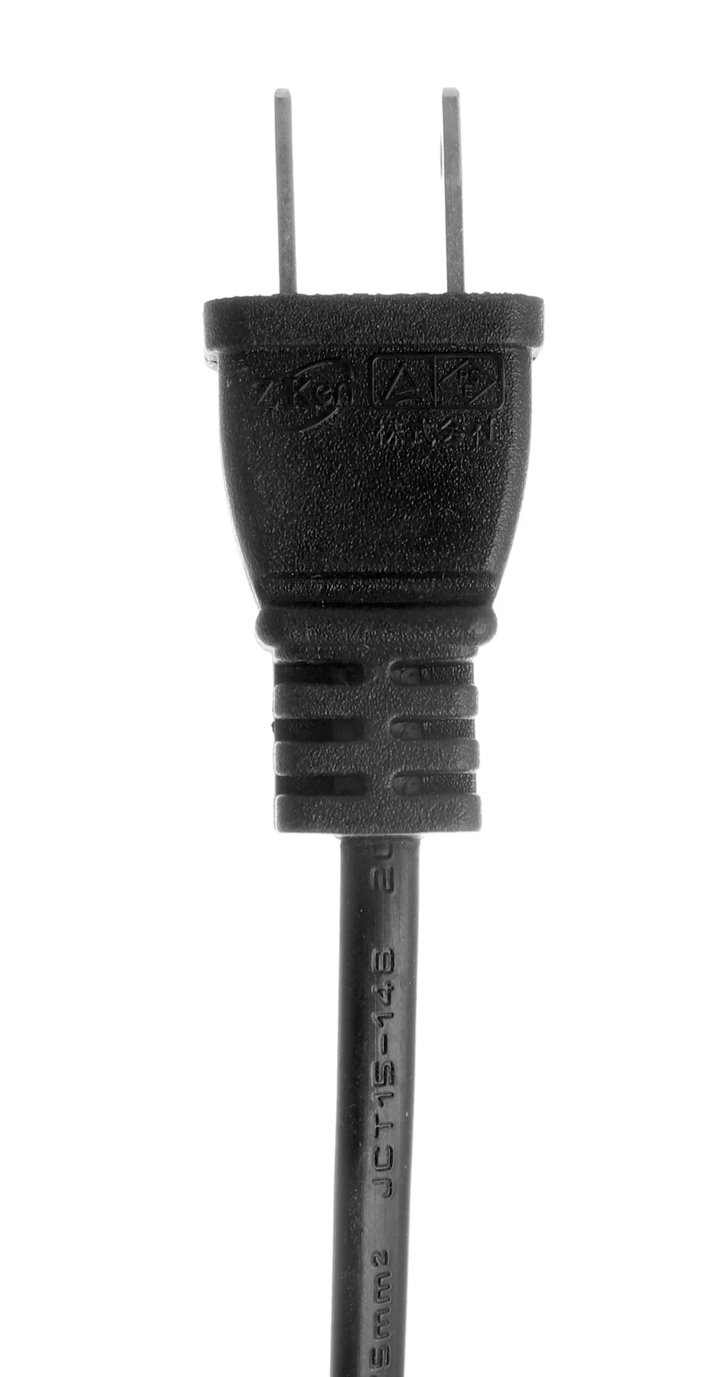 PSE certificated NEMA 1-15P 2 Pin Plug Japan US AC Power Cord 125V IEC 60320 C7 Extension Power Cable For Laptop