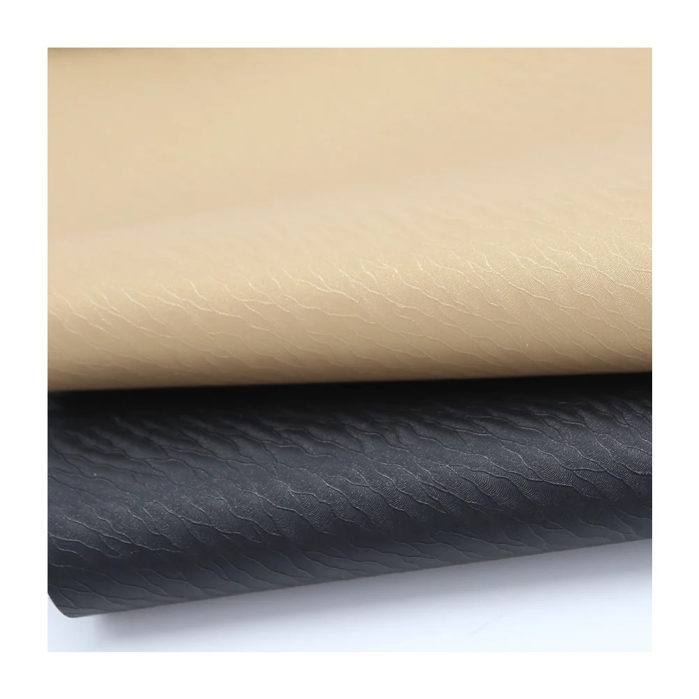Free Sample Waterproof Release Paper Pattern High F Backing PU Synthetic Leather For Making Shoe Upper