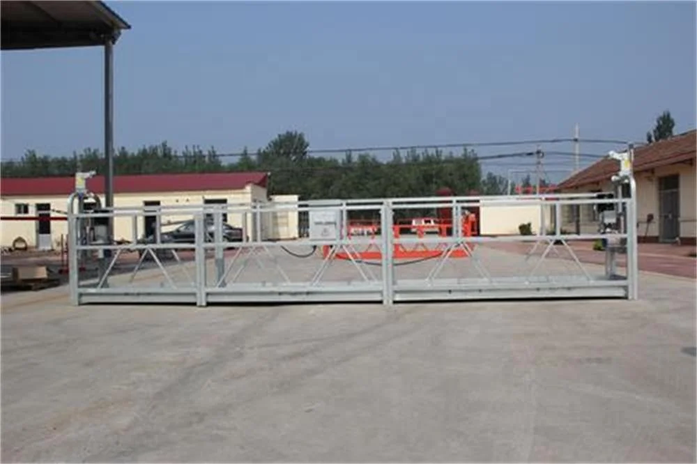 LUWANG ZLP800 Construction Scaffolding Double Mast Climb Work Platform