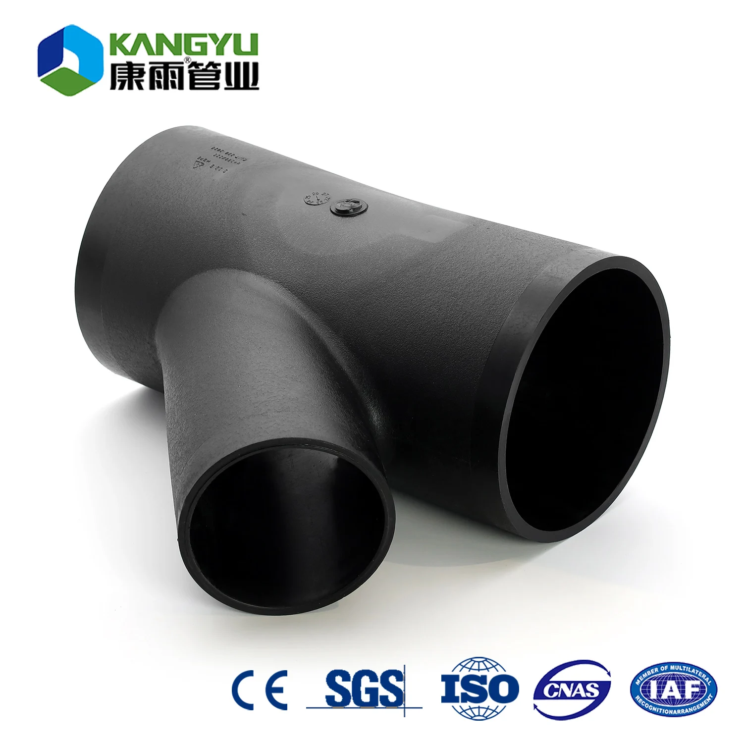 Инъекционные формованные фитинги для труб HDPE в тройнике редуктора трубы hope