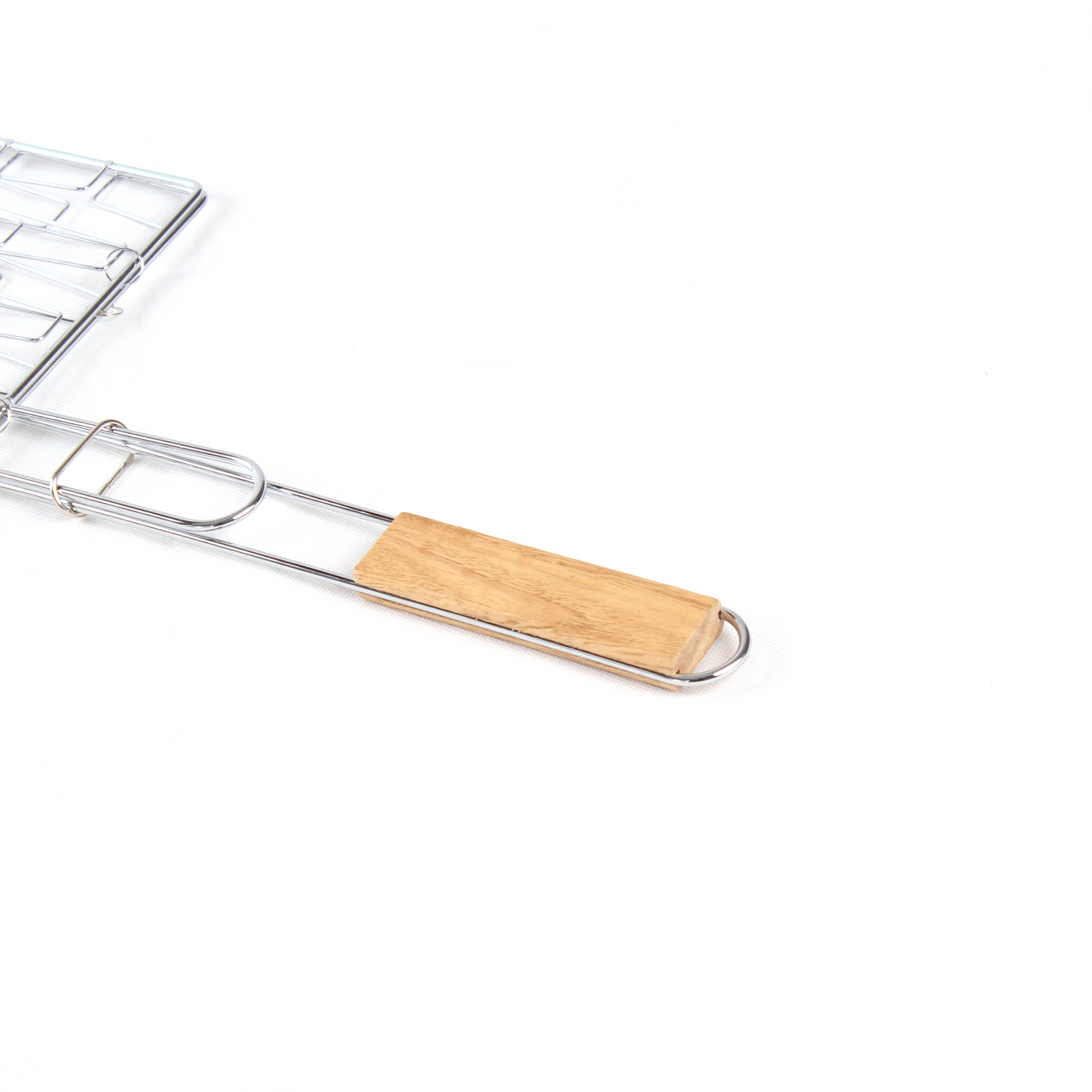 Barbecue grill basket, Barbecue wire mesh clip Basket Smoker BBQ Grill Cooking