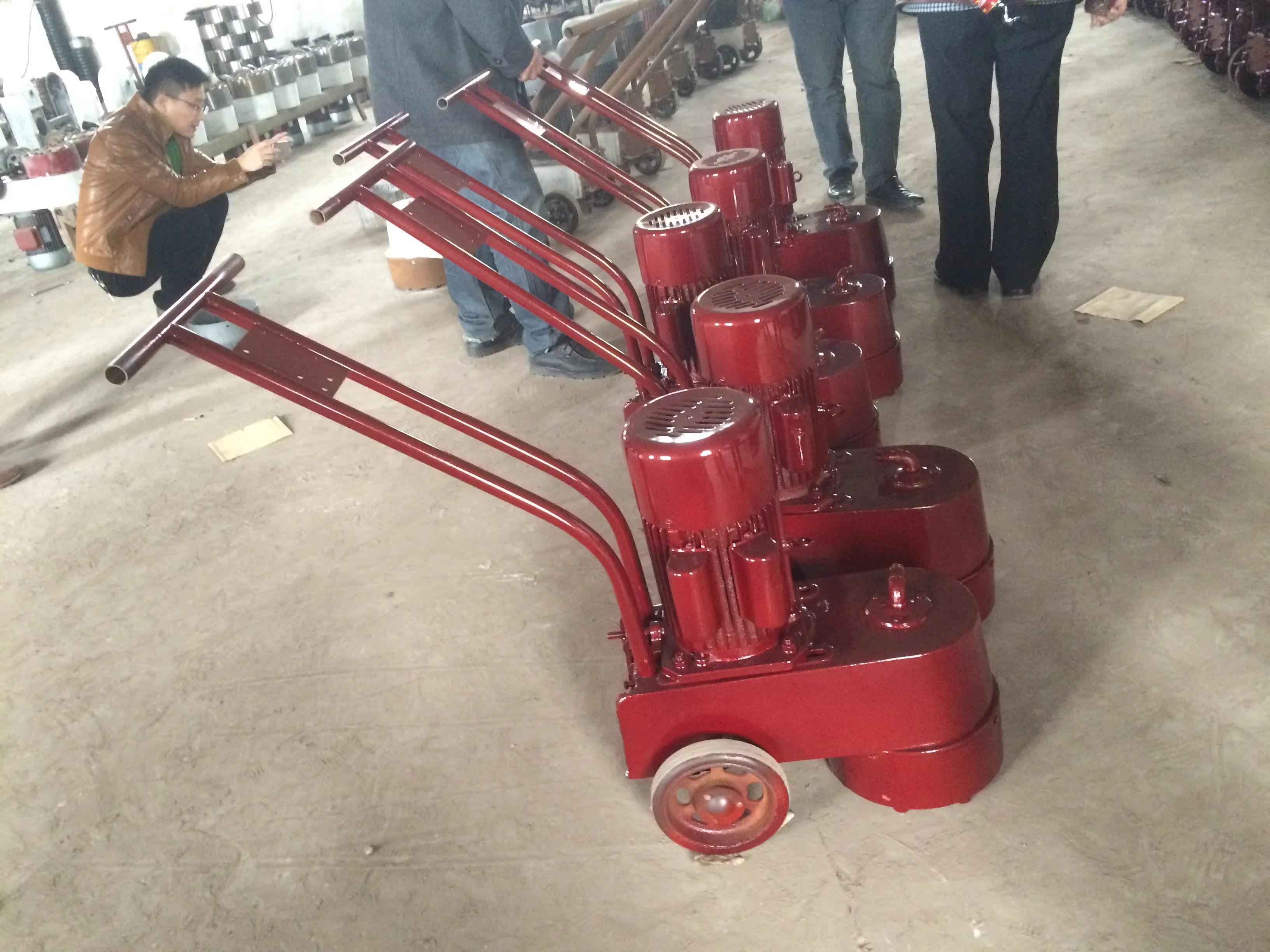 High Efficiency Diamond Terrazzo Grinding Machine Road Floor Surface Shot Blasting Machine