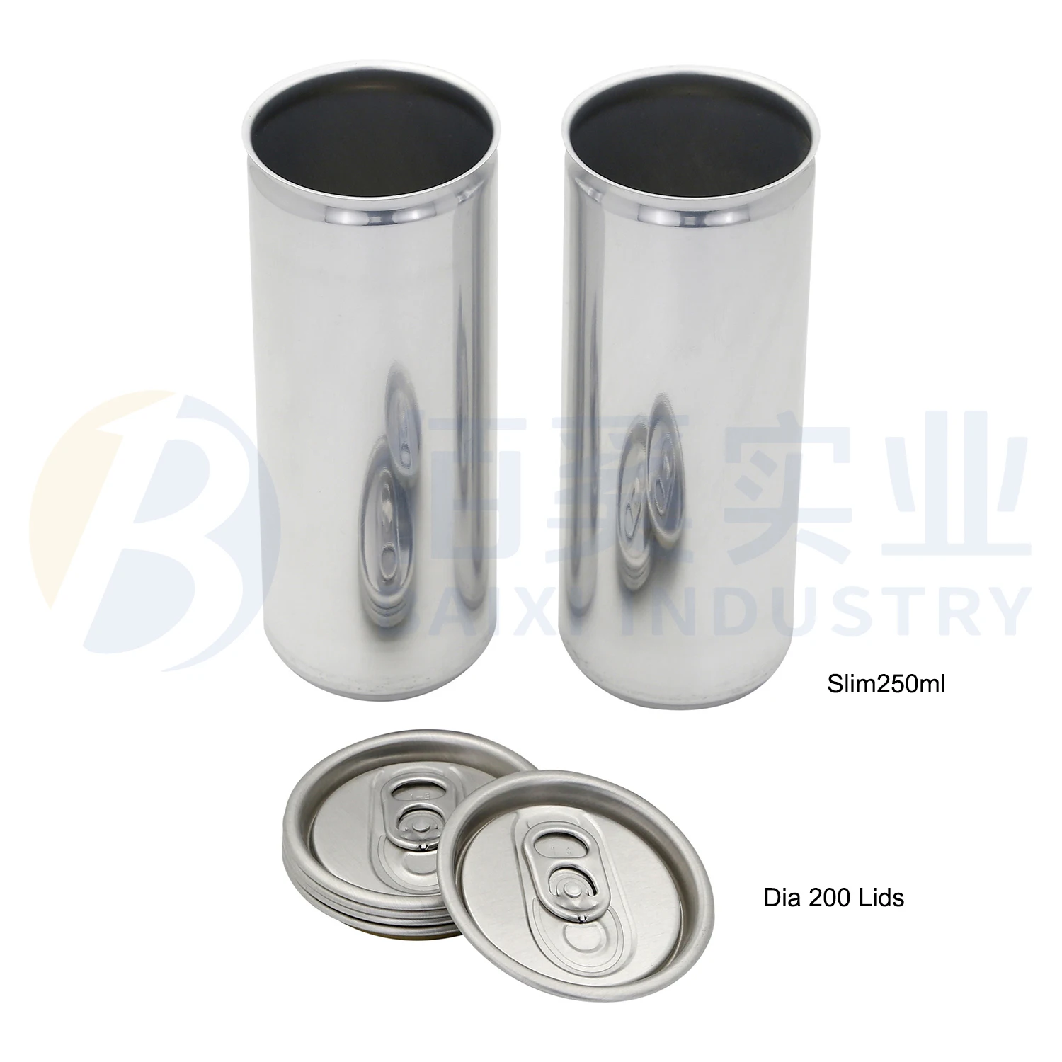 beer can with lids for 250ml 330ml 355ml 473ml 500ml aluminum packaging cans