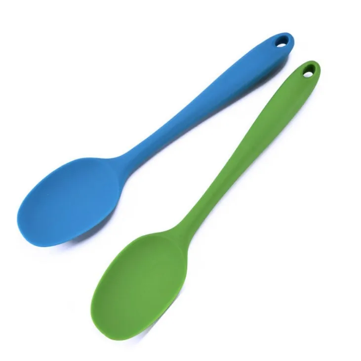 Food Grade Kitchen Silicone Cooking Spoon  Serving Spoon