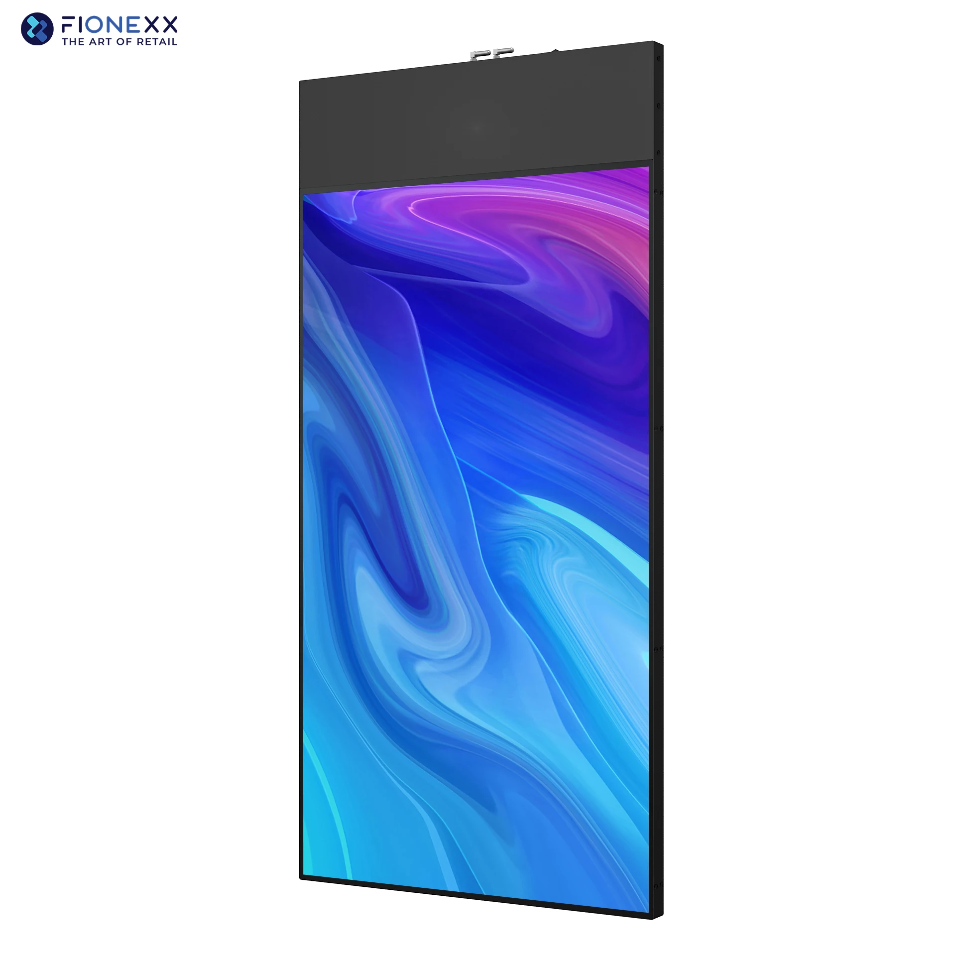 Double sided display mall display digital signage indoor ultra-thin window LCD advertising player Hanging Digital Signage