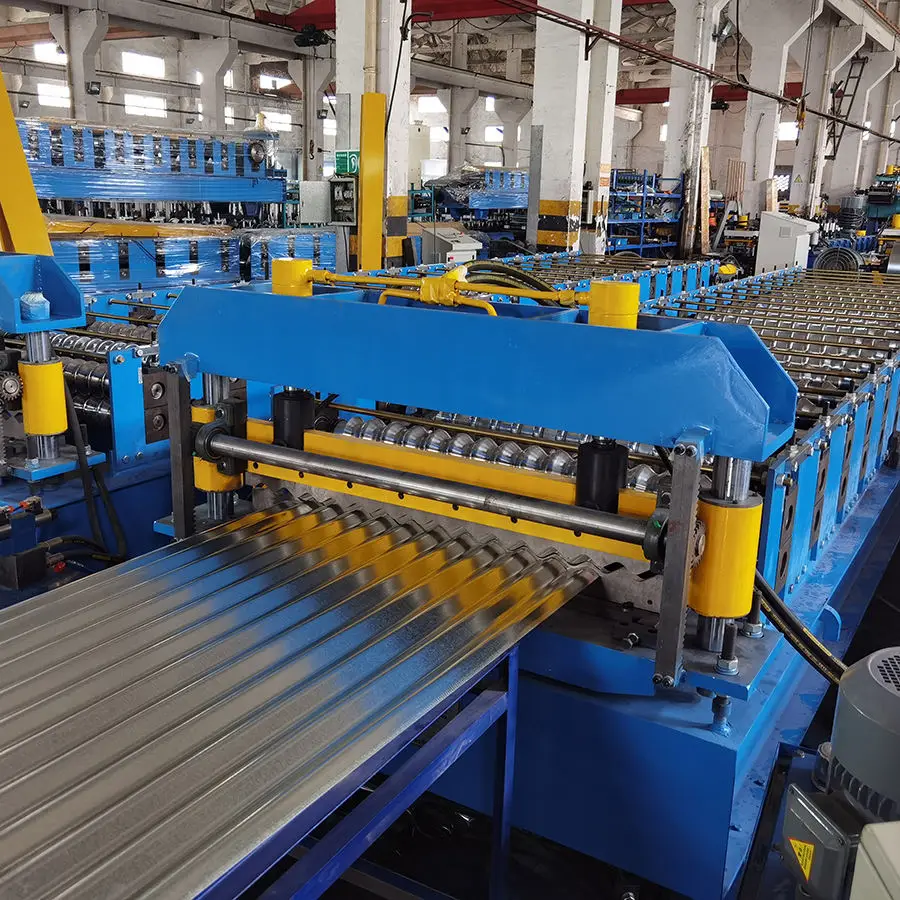 Double Layers Sheet Machine Double Layer Roll Forming Machine Double Layer Roof Panel Roll Forming Machine Corrugated