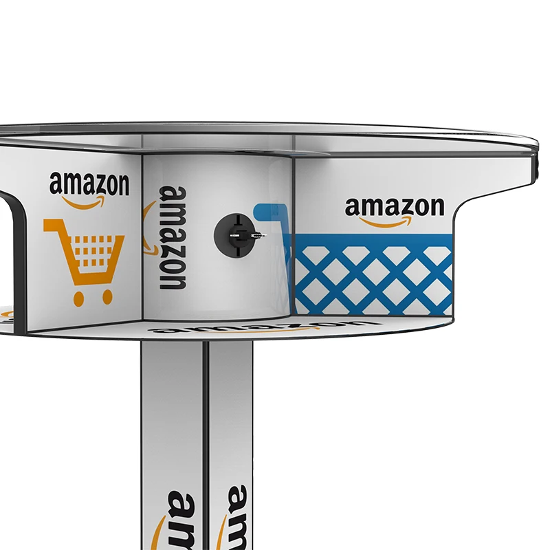 Patent Lunam charging table Glass top 3 in 1 retractable charge cable For mobile phones, pad and tablets charge.
