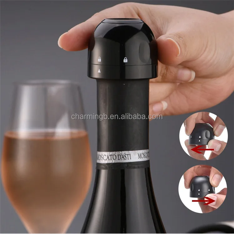 Vacuum Sealed Red Wine Bottle Cap Stopper Silicone Mini Wine Stopper