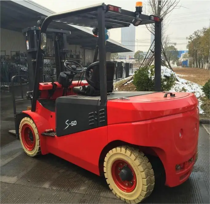 Customized Professional Chinese Electric Battery Forklift Truck FB50 5t 5000kg Forklift with Long-term Service