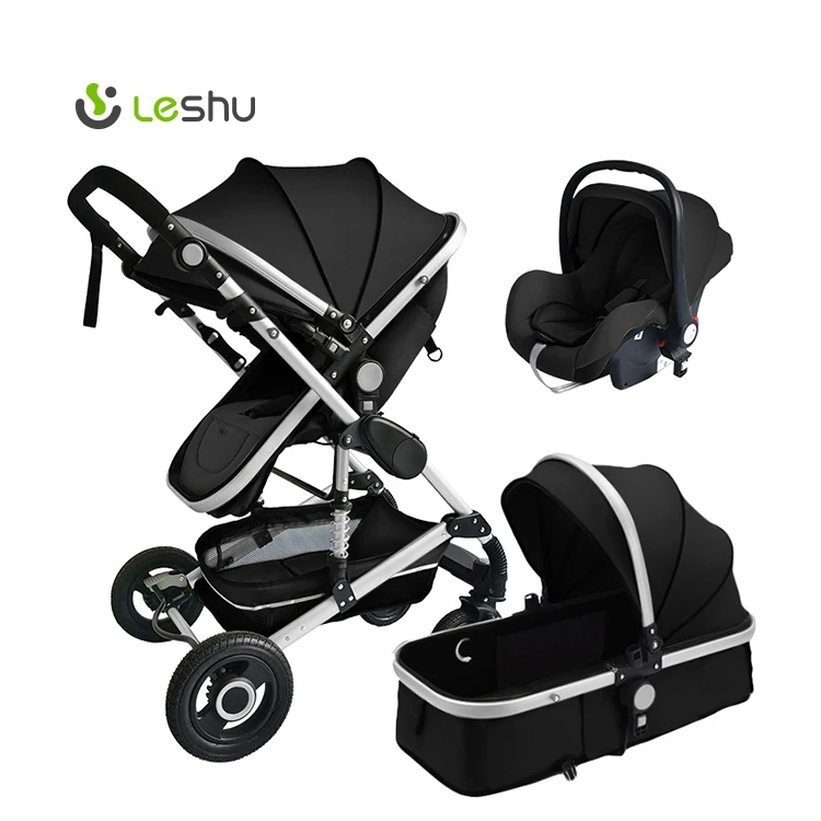 Carrinho de bebe poussette buggy travel pushchair foldable carriage kinderwagen luxury pram 3 In 1 baby strollers for sale
