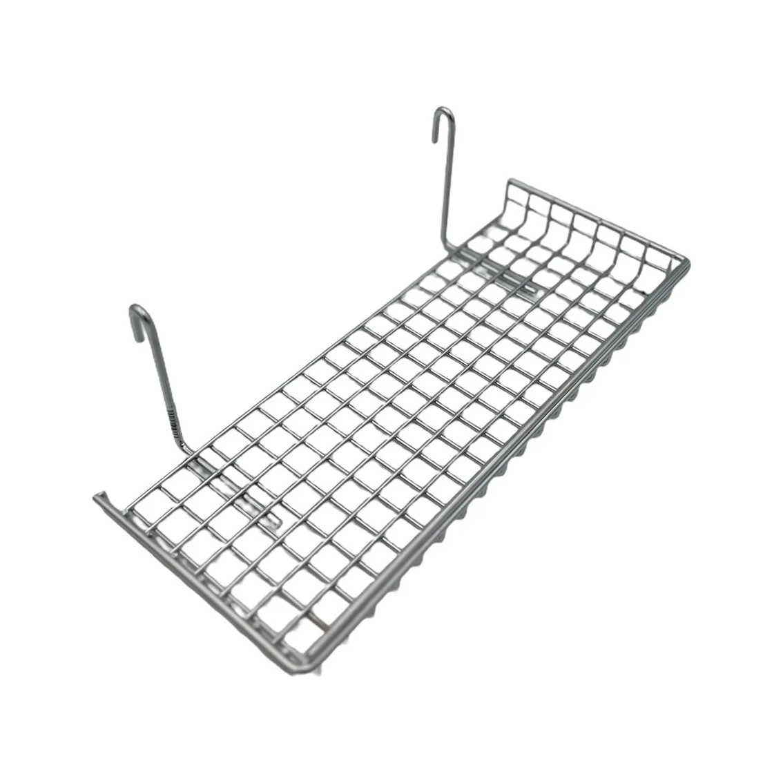Stainless Steel Wire Mesh Storage Basket with Stand for Efficient Home Organization wire basket with wood handles
