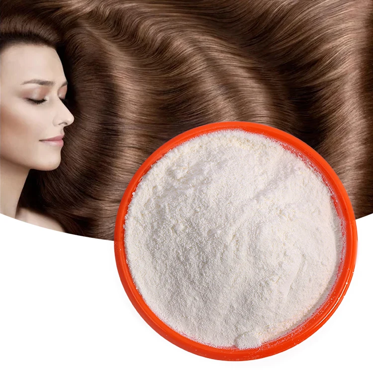 Natural hair health keratin hydrolyzed keratin cosmetic grade hydrolyzed keratin powder