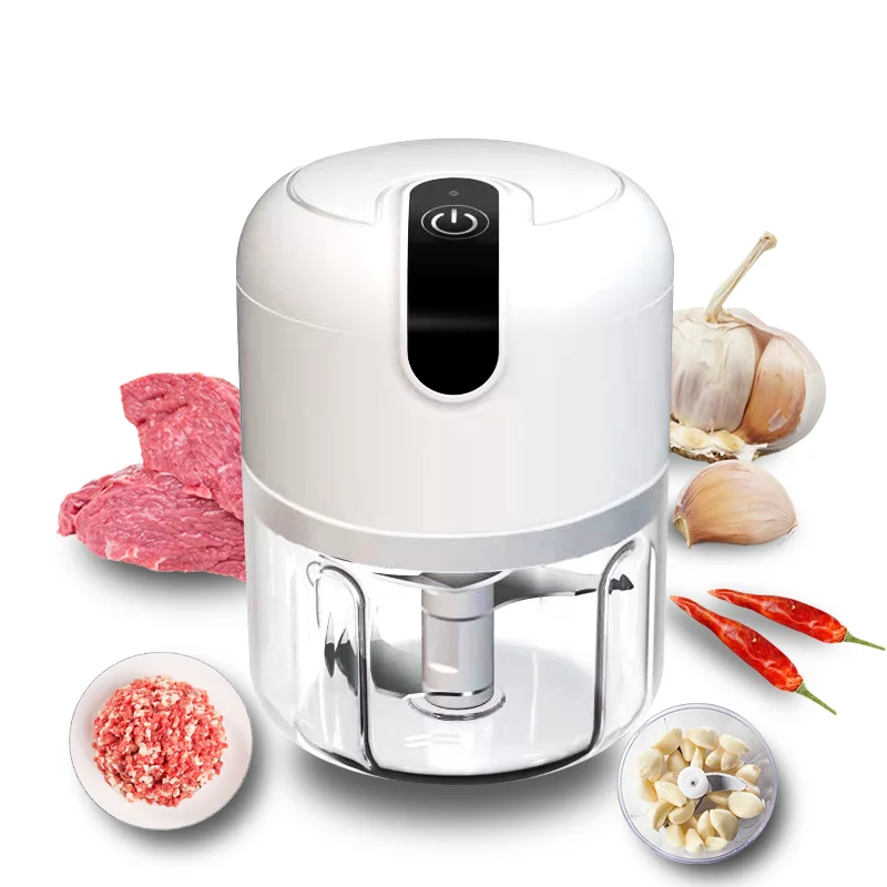 High-power wireless kitchen multifunction food processor grinder masher meat onion ginger cordless garlic electric chopper