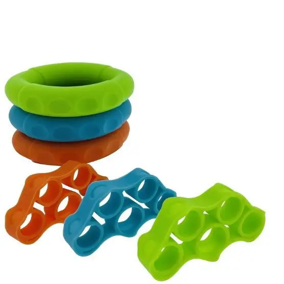 
Silicone finger clip strength training device resistance band finger expander exercise finger 