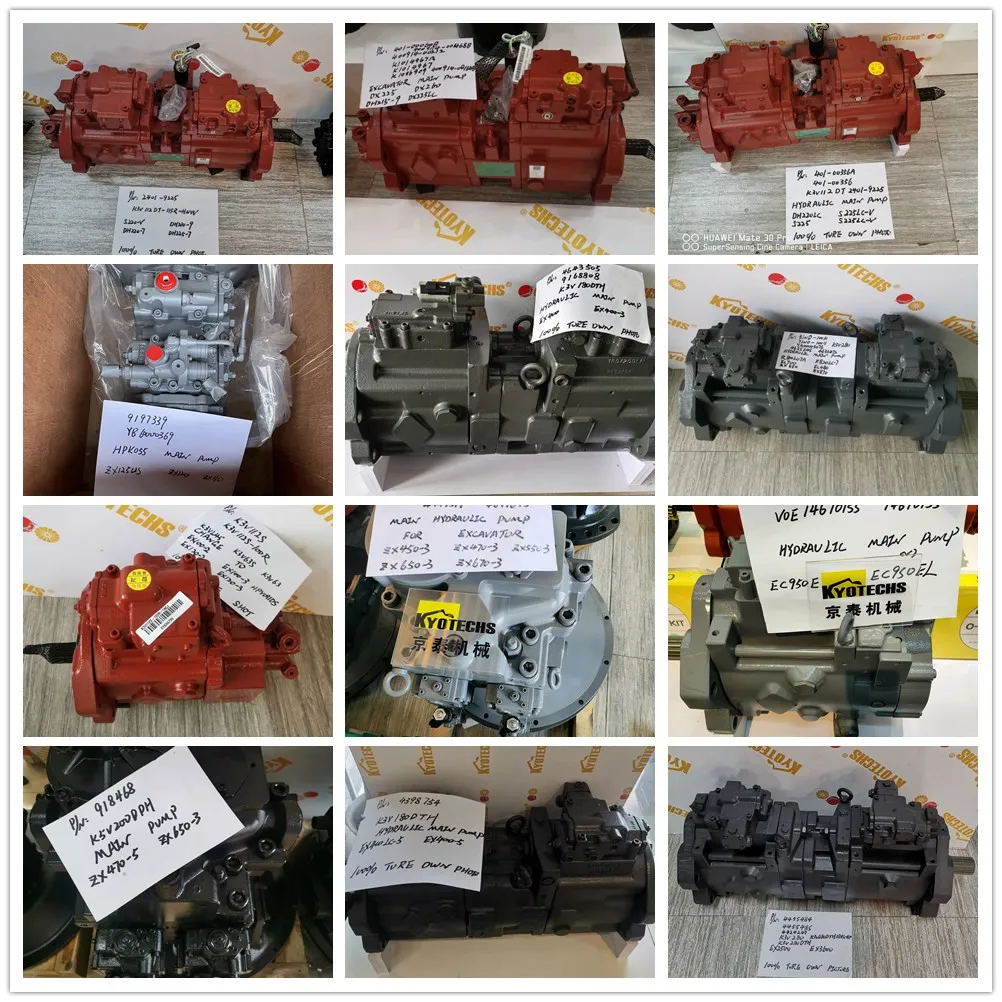 KYOTECHS hydraulic main pump A7VO55 A7VO80 A7VO107 A7VO128 A7VO160 A7VO250 A7VO355 A7VO28 Piston Pump spare parts pump kits