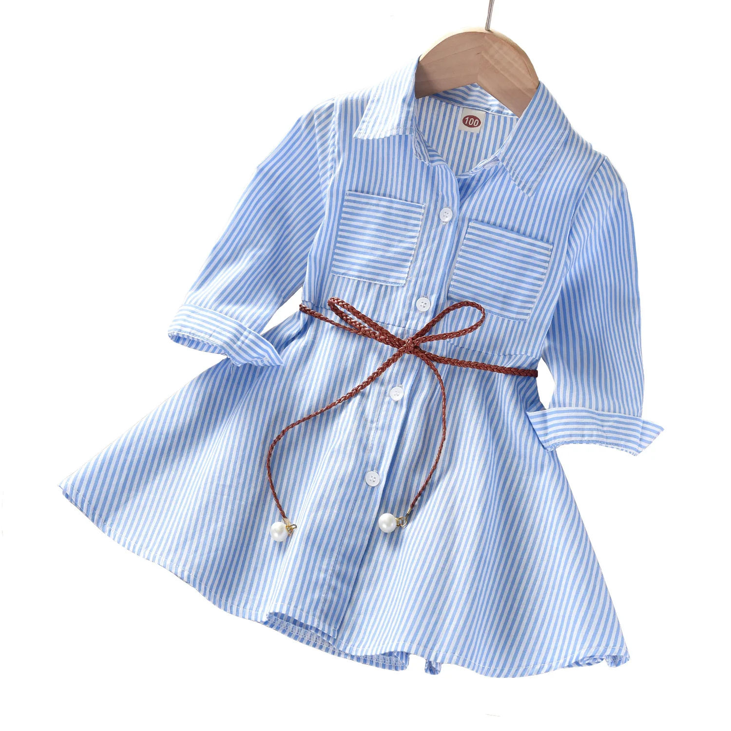 Dress Casual Plaid Dress Girl Autumn Spring Kids Dresses For Girls