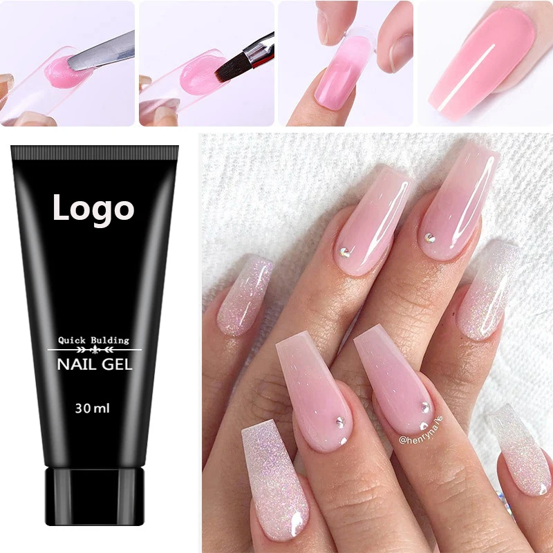 15g Nail Art French Nails Glitter Camouflage Color Acryl Gel Quick Extension Construction Acrylic Polygeling Polish