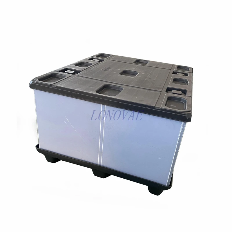 Returnable Packaging Automotive Customized Height Logistic Plastic Sleeve PackPallet Box plastic cupcake box 12