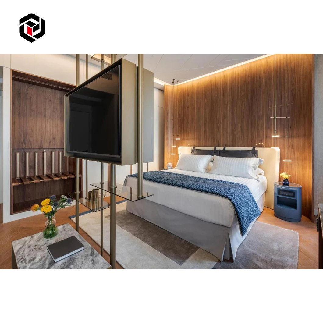 Hotel  Furniture for Sale New Modern TT/LC Design 5 Star  King Size room Set Hotel Furniture Bedroom