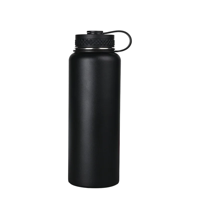 Amazon Hot Bottle Stainless Steel Vacuum Cup Outdoor Double Sports Kettle Custom Logo 64oz 128oz growler termos flasks 50oz 750m