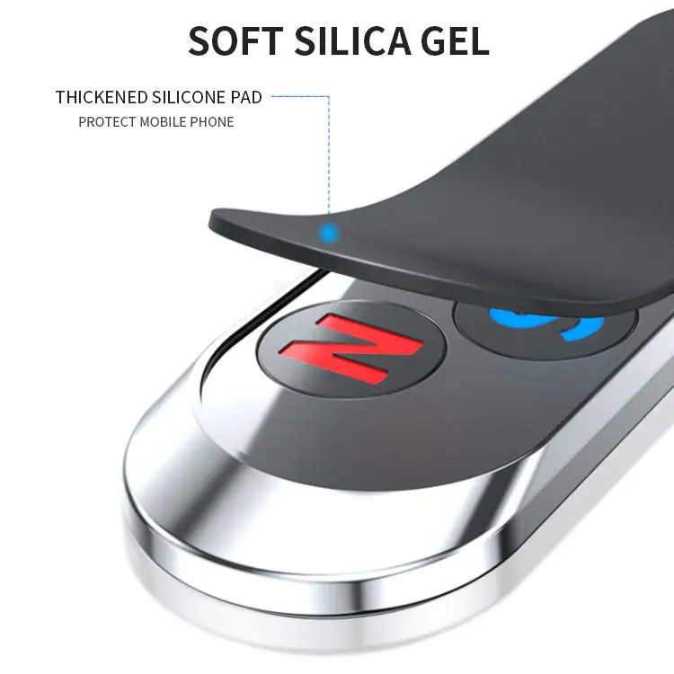 2023 Universal Magnetic Car Phone Holder Stand Mini Multifunctional Magnet Wall Car Mount Bracket Cell Phone Holder