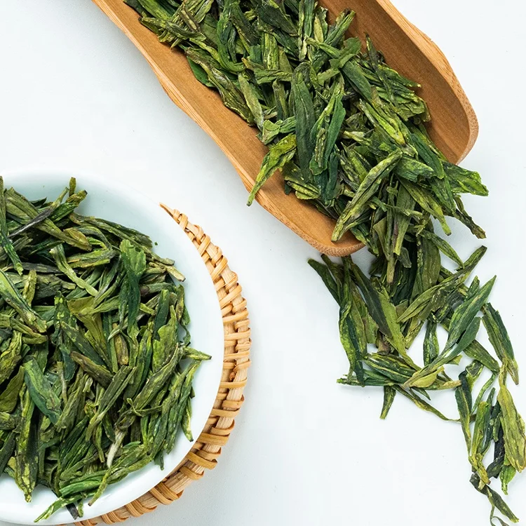 Dazhangshan Премиум Органический превосходный зеленый чай Longjing ручной работы Свободный дракон хорошо