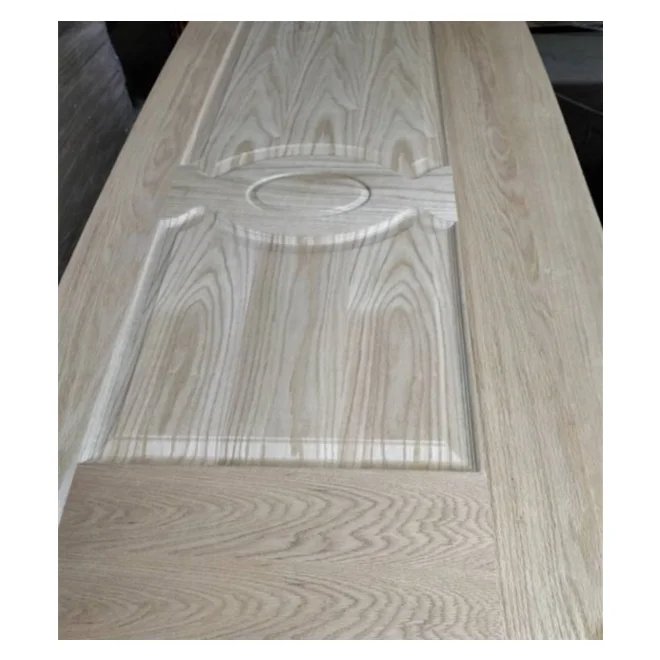 CONSMOS 3mm natural veneered HDF moulded door skin 2150mm length